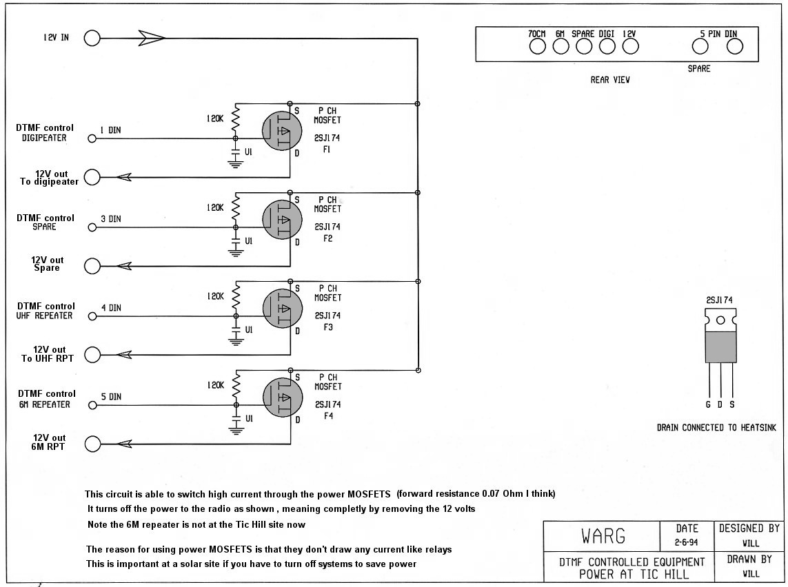 VK6RTH 12V power control
