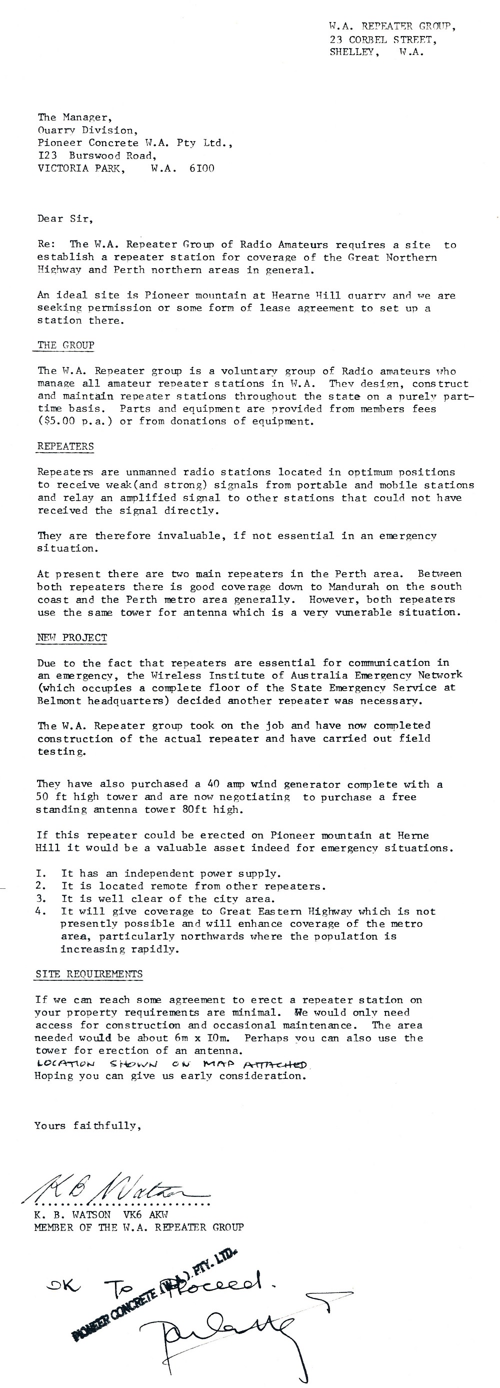 Application letter