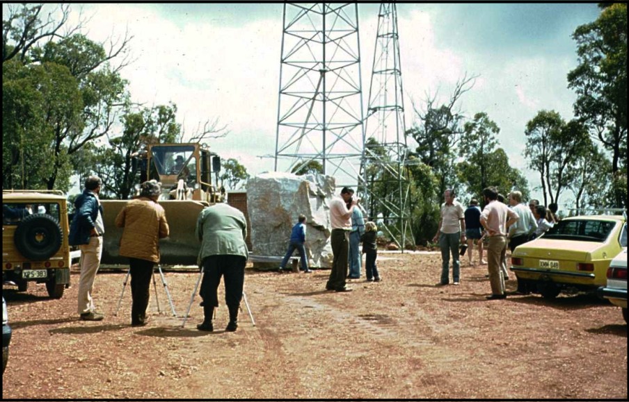 Setting up for Tic Hill workers photo