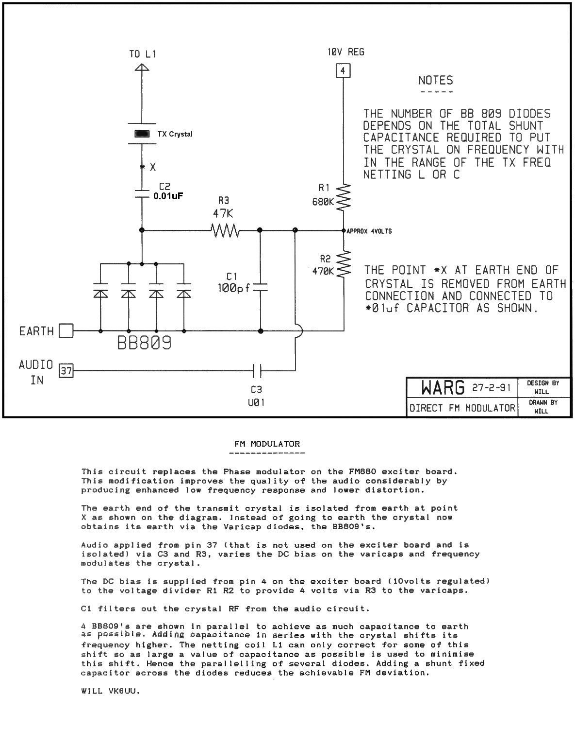 True FM modulator