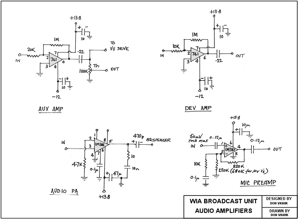 Audio amps